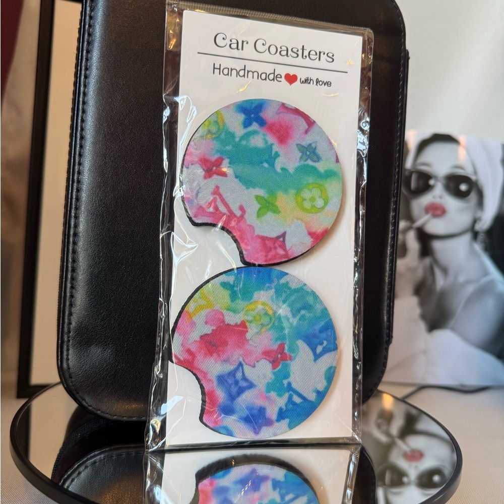 Colorful Car Coasters